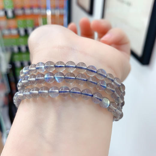 灰月光3圈手串 商品图3