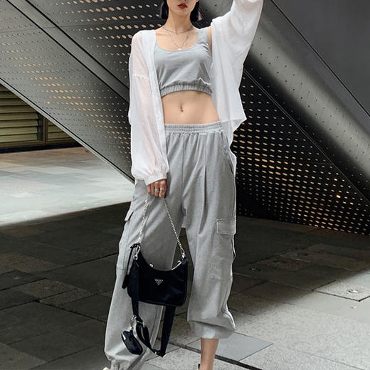 裁缝学苑 AG63女士衬衫休闲长袖防晒衬衣上衣服装纸样裁剪图纸 商品图4