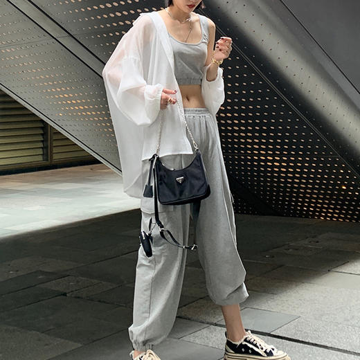 裁缝学苑 AG63女士衬衫休闲长袖防晒衬衣上衣服装纸样裁剪图纸 商品图3