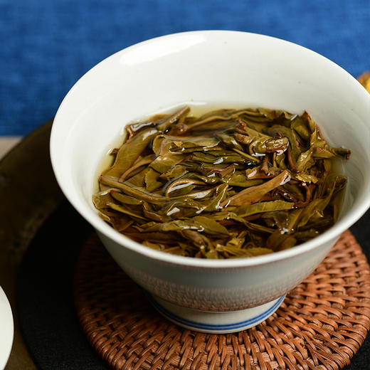 【云海肴普洱生茶】精选景迈山上大叶种  易携带龙珠散叶茶 一颗一泡 100g/罐 中秋送礼礼盒推荐 商品图2