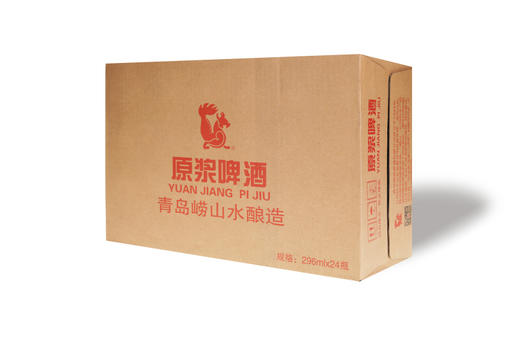 青岛崂特啤酒   原浆黄啤  296ml*24瓶 商品图4