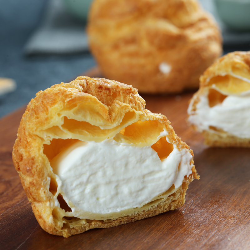 牛奶奶油泡芙160g(4个装)