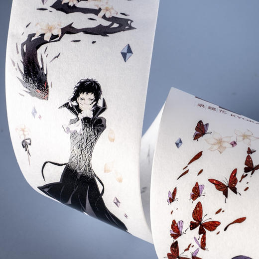 包邮 文豪野犬 中岛敦中原中也太宰治福泽手帐和纸胶带kaze 快看漫画