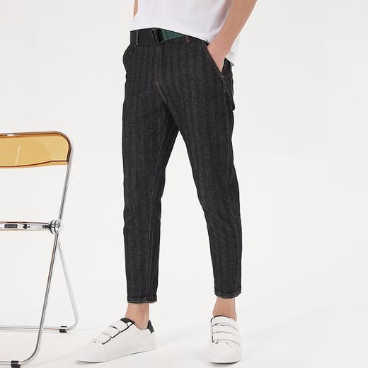 【断码清仓】HX 夏季水洗牛仔九分裤S210020117401 商品图3