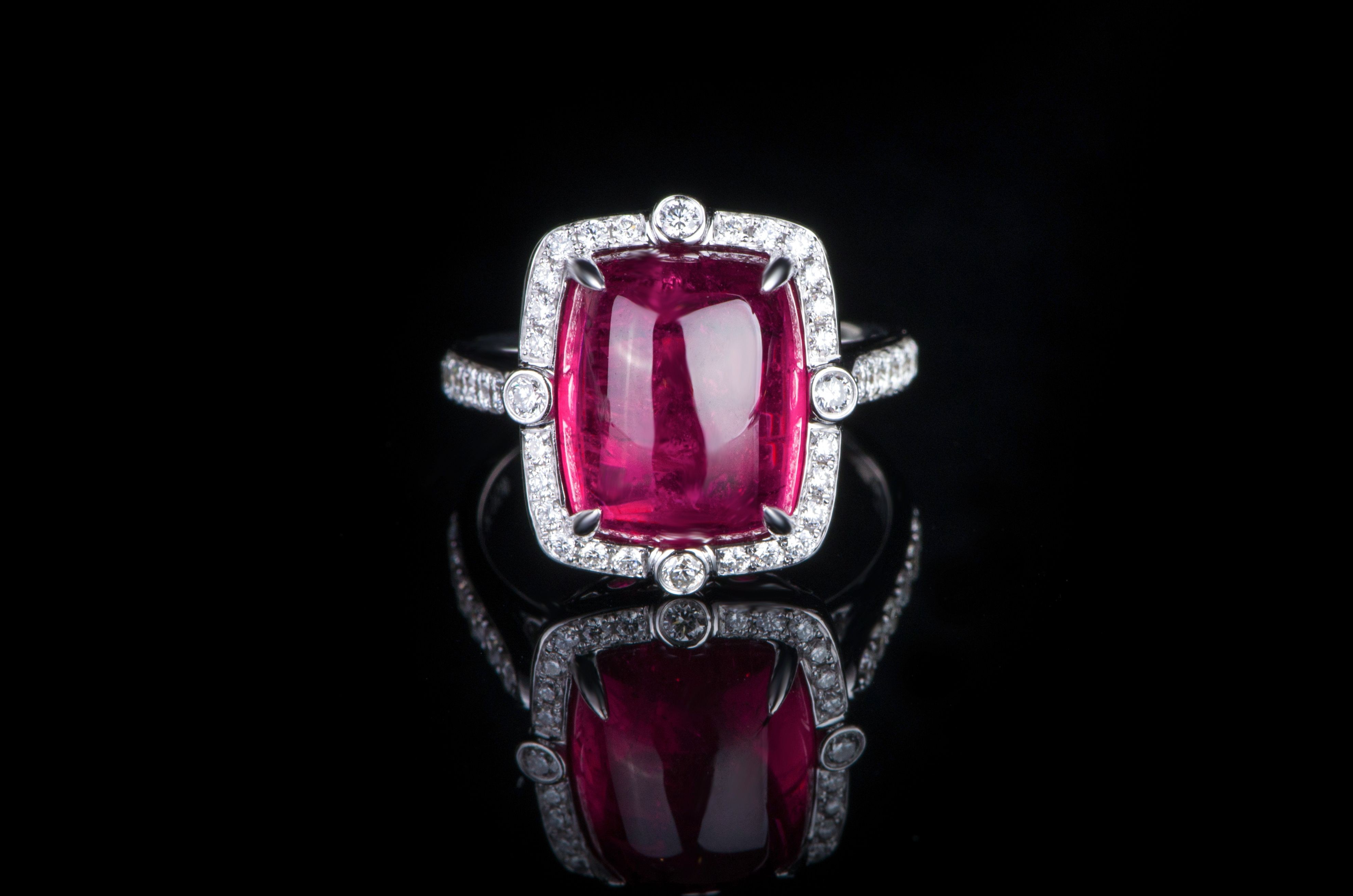 (碧玺高级珠宝定制欣赏)页面显示虚拟价格 需定制联系客服