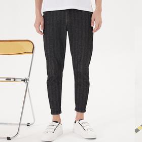 【断码清仓】HX 夏季水洗牛仔九分裤S210020117401