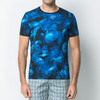 Marco Azzali 蓝色水母数码印花图案圆领T恤 T3665100 商品缩略图0