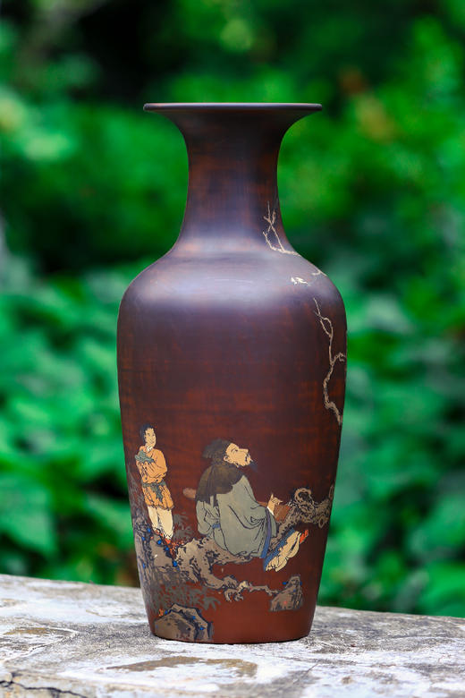 豆进贵人物花器 商品图0