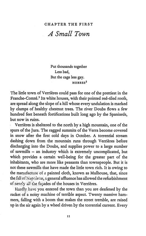 【中商原版】红与黑 英文原版 The Red and the Black 司汤达 商品图5