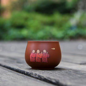 玄同陶人物茶碗