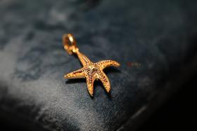 素金之美｜海星可打开挂坠