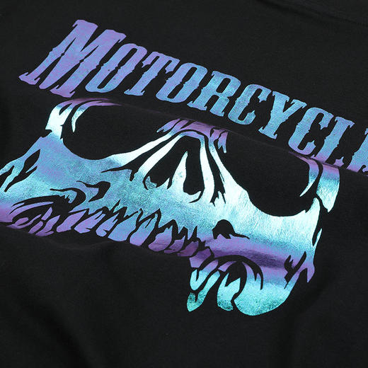 [59.9一件]夏季新款纯棉常规休闲宽松款圆领流行七彩个性简单印花短袖潮T恤 MT-1621 商品图4