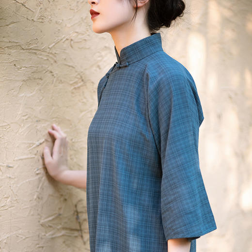 裁缝学苑 AG64中式民国风复古倒大袖宽松盘扣旗袍服装纸样裁剪图 商品图1