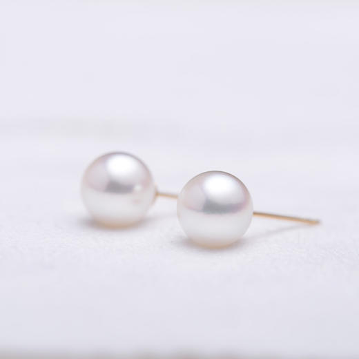【简洁】系列 Akoya珍珠耳钉/经典作品 商品图4