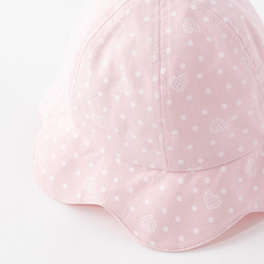 贝贝怡男女宝宝外出渔夫帽夏季薄款透气儿童透气防晒遮阳帽太阳帽201P2245
 商品图8