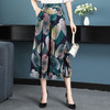 HR-棉绸裤裙 高腰半身裙宽松阔腿裤大码休闲花裤 商品缩略图4