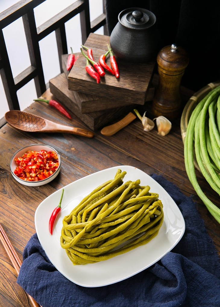 湖南泡豇豆酸豆角500g袋老坛陈泡自然耕种脆嫩酸爽生鲜熟食