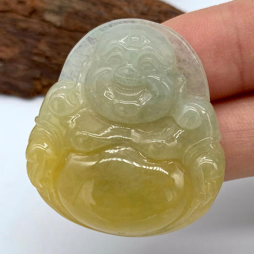 派瑞翡翠 翡翠佛 糯种 翡色 商品图2