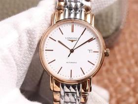 浪qin瑰丽系列L4.921.4 ，历时十个月匠心之作.复刻原版开模.所有配件和正品互换通用。男士腕表，精钢表带，自动机械机芯，透底