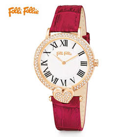 芙丽芙丽/Folli Follie 手表轻奢时尚皮带石英防水女表
