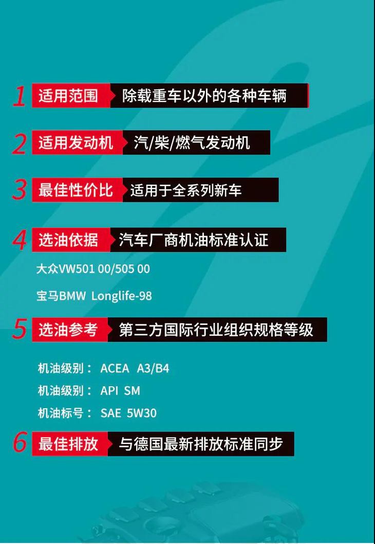 爱德龙0530机油100德国制造高性能多级机油超强清洁性能优秀防磨损