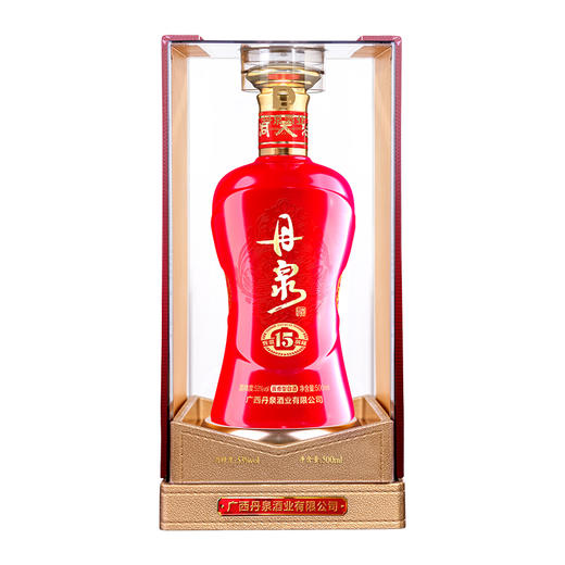 广西丹泉洞藏15 酱香型白酒53度500ml/1瓶/2瓶/6瓶整箱 商品图0