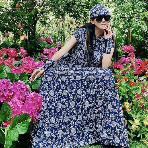 东篱把酒印花指套 |现货加急发 商品图2