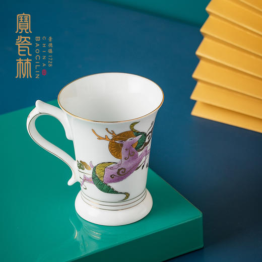舞乐、翔鹿玉笠杯马克杯 商品图3