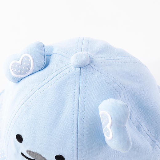 贝贝怡男女宝宝渔夫帽夏季薄款透气儿童遮阳帽婴儿帽子防晒太阳帽201P2243
 商品图10