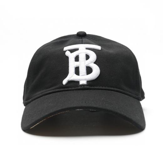 burberry巴宝莉 20ss黑色bt刺绣基础款鸭舌帽