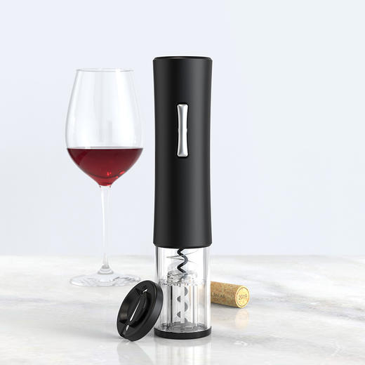 ABS电动开瓶器 红酒启瓶器 葡萄酒全自动启瓶器创意开酒起子家 商品图2