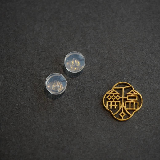 进口18k金防滑固定硅胶耳堵  单独拍不发货 商品图2