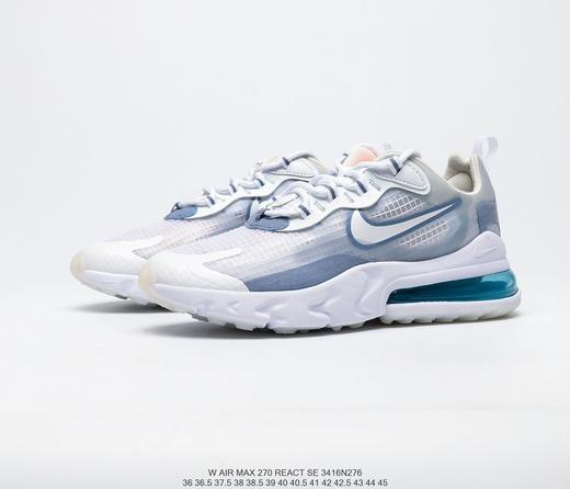 耐克Nike React Air Max 270 React休闲时尚百搭舒适个性潮流慢跑鞋 商品图3