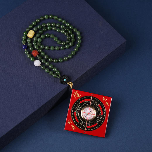 碧玉喜气小罗盘 五行木 商品图3
