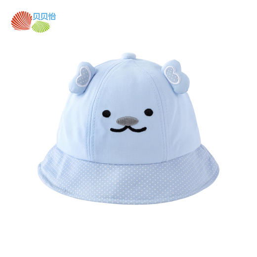 贝贝怡男女宝宝渔夫帽夏季薄款透气儿童遮阳帽婴儿帽子防晒太阳帽201P2243
 商品图8