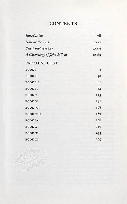 预售 【中商原版】弥尔顿：失乐园（牛津世界经典系列）英文原版 Paradise Lost (Oxford Worlds Classics) 商品图4