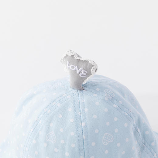 贝贝怡男女宝宝外出渔夫帽夏季薄款透气儿童透气防晒遮阳帽太阳帽201P2245
 商品图12