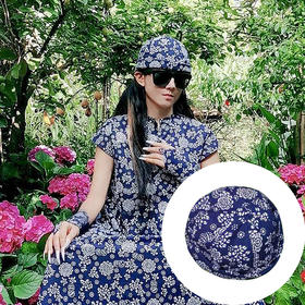 东篱把酒印花地主帽  |现货加急发