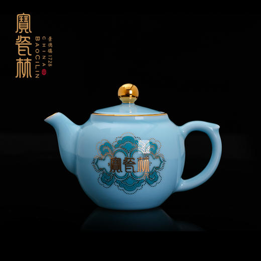 锦绣中华天青一壶两杯 商品图2