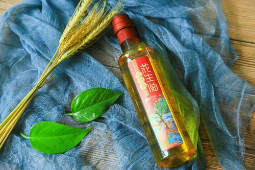 社区团购 凤归巢 有机小榨花生油480ml/瓶 赠165ml有机酱油 商品图1