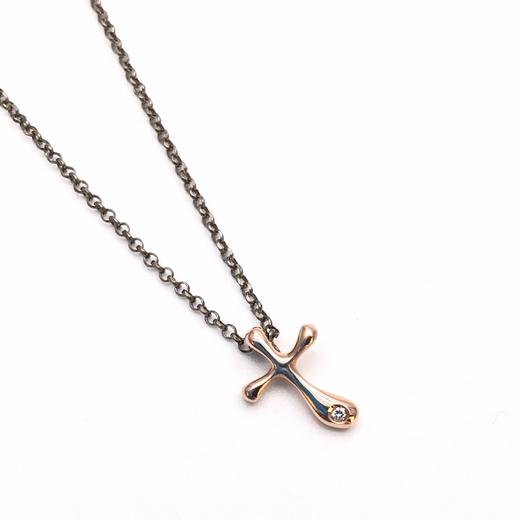 北京仓｜Huffy-Little Cross-Diamond 项链［希腊设计师］ 商品图1