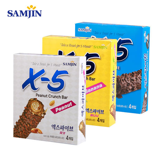 X-5 花生夹心代可可脂巧克力制品144g （4支*3=12支） 商品图5