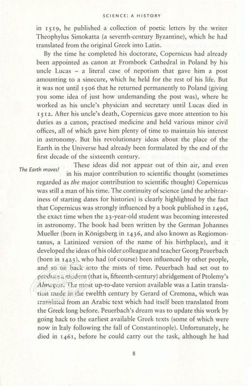 【中商原版】约翰·格里宾：科学简史：从文艺复兴到星际探索 英文原版 Science: A History 1543 - 2001 商品图5