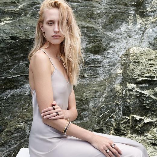 北京仓｜Huffy-Fluidity-Ophelia 天然紫水晶 戒指［希腊设计师］ 商品图2