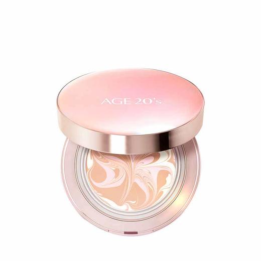 【门店直发】AGE新款爱敬全能闪光气垫bb霜精华水遮瑕保湿美白持久12.5g+12.5g替换装 商品图0