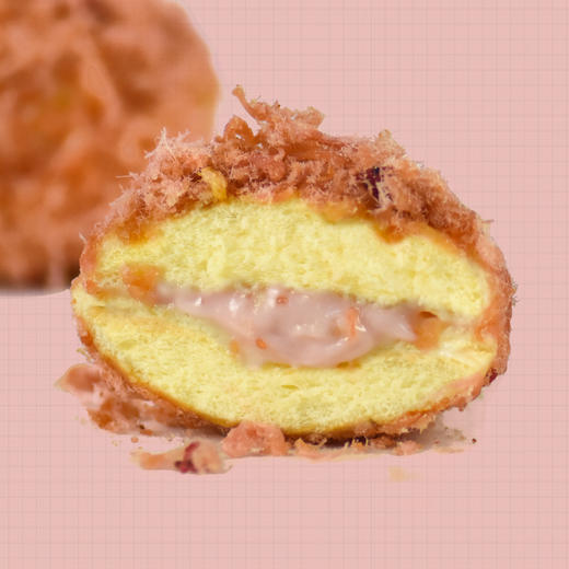 【草莓肉松小贝】甜品下午茶小蛋糕面包 商品图0