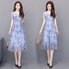 YYZJ-DB39556828中年新款高贵年轻妈妈气质阔太太连衣裙 商品缩略图0