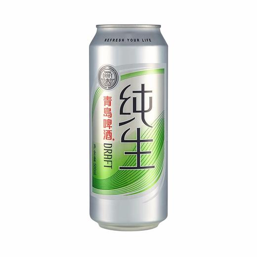 青岛 纯生啤酒罐装 500ml 商品图0