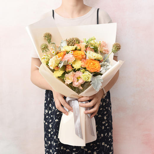 【巨蟹座星座花束】生日花