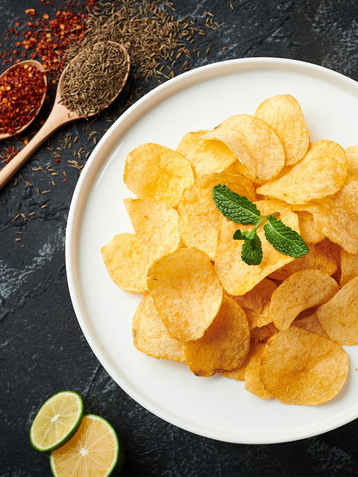 z可比克新品纯切薯片30g10包口味混合网红休闲小吃食品看剧零食